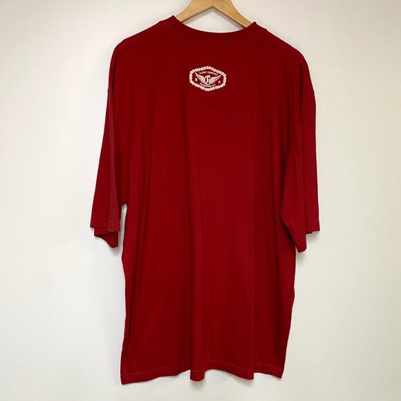 Vintage G-Unit Shirt Y2K 50 Cent T-Shirt Rap Tee 2000s Red - Picture 2 of 2
